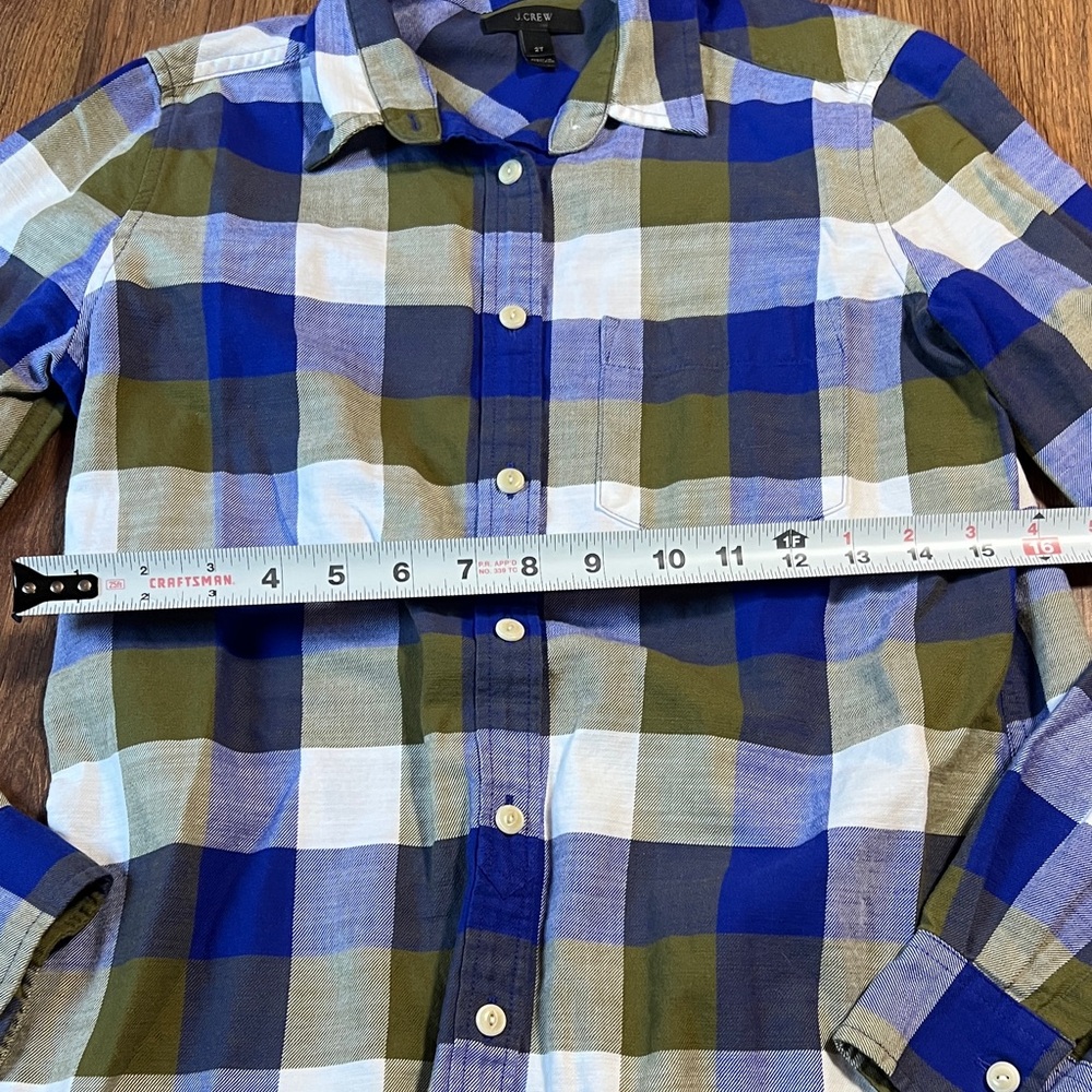 Stylish Women’s Plaid Flannel Shirt Set - Pink, Blue, Green - Picture 8 of 16